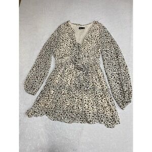 Akair Medium Leopard Print Mini Dress